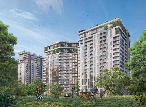 Multi-apartment residential complex in Krtsanisi